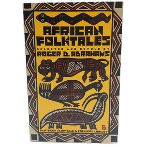 🍒 1983 African Folktales by Roger D. Abrahams Fairy Tale & Folklore Book